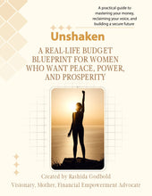 Load image into Gallery viewer, Unshaken Budget Blueprint "INSTRUCTIONAL WORKBOOK" (with worksheets)